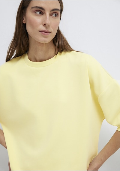 Mavi - Lux Touch Tencel Tm Modal Sarı Sweatshirt 168837-91390 Sarı