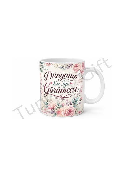 Görümceme Hediye Kişiye Özel Baskılı Kupa Bardak Görümce Hediyesi Beyaz
