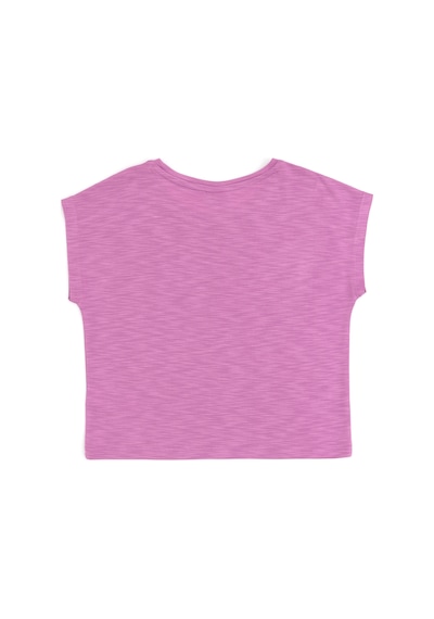 U.S. Polo Assn. Kız Çocuk Menekşe Bisiklet Yaka Tişört 50284354-VR037