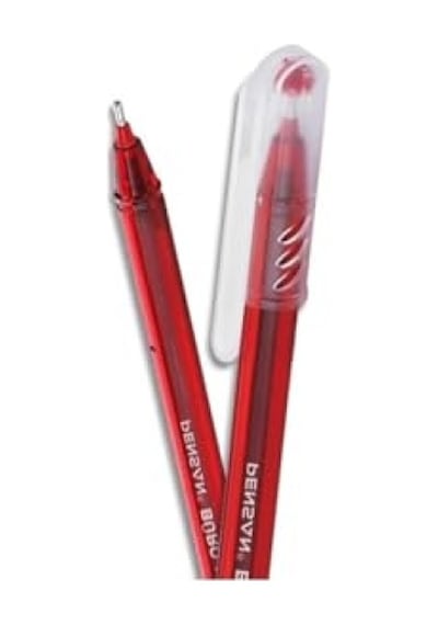 Kırmızı Tükenmez Kalem - 1 Mm, 50'li Kutu ---
