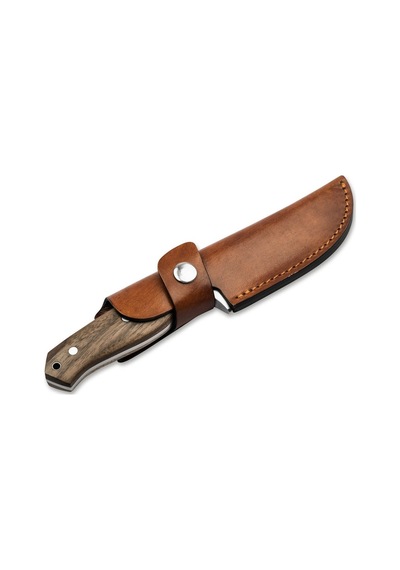 Böker Plus Walnut Drop Kamp Bıçak Kahverengi