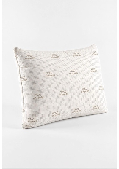 Ortopedik Yastık Visco Teknolojili Hafızalı Dolgulu Yastık 50 X 70 Cm Bej - 942321451 Bej
