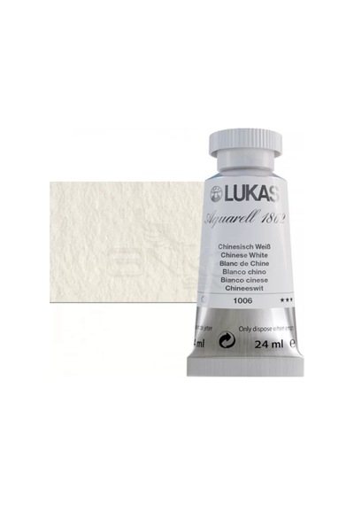 Lukas Aquarell 1862 Artist 24ml Sulu Boya 1006 Chinese White Seri 2 Diğer