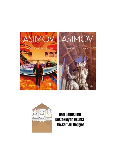 Vakıf Kurulurken Vakıf Serisi 6. Kitap + Vakıf Ve Dünya Vakıf Serisi 5. Kitap