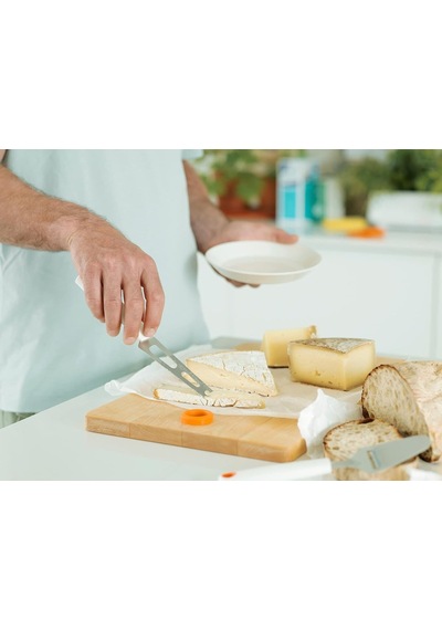 Fiskars Peynir Bıçağı, Toplam Uzunluk: 24 Cm, Yüksek Kaliteli Çelik/plastik, Beyaz, Fonksiyonel Form, 1015987 Diğer