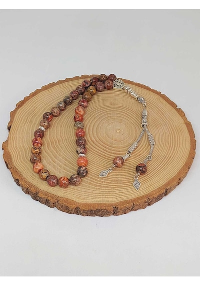 Jasper Taşı Tesbih 33lük 8mm 53086 Çok Renkli
