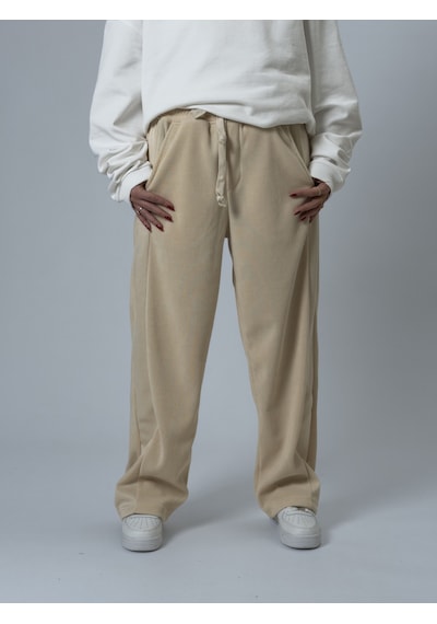 Cocopelli Oversize Bej Kadın Baggy Eşofman Coc2530