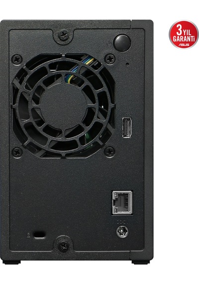 Asustor As1102tl, 1gb Ddr4 Ram, 2 Yuvalı 2x22tb Destek , 1x2.5gbe Network, Usb 3.2, Usb 2.0, Tower Nas Yedekleme Cihazı