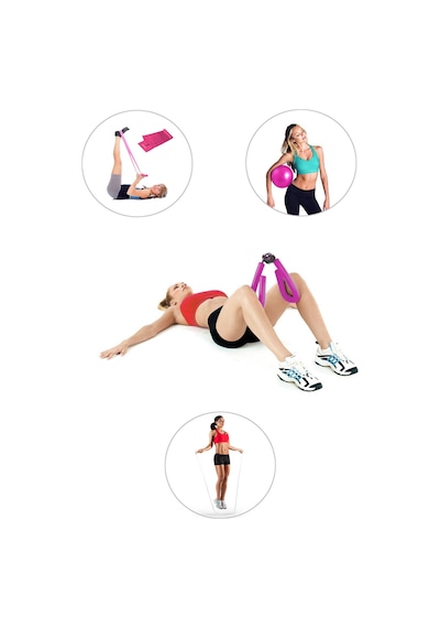 Spor Byfit Kol Bacak Basen Sıkılaştırıcı Alet Pembe
