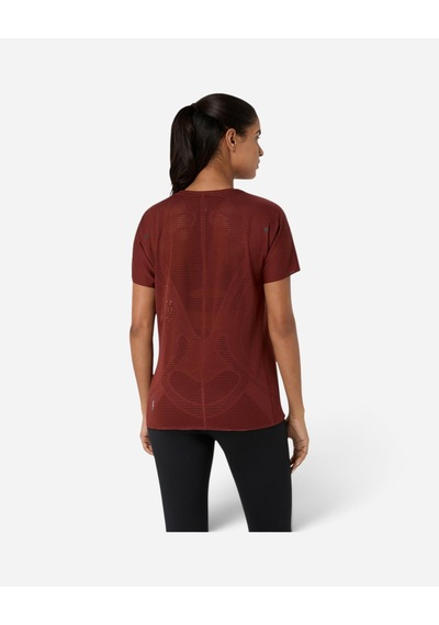 Asics Metarun Ss Top Kadın Bordo Kısa Kollu Tshirt 2012d418-200