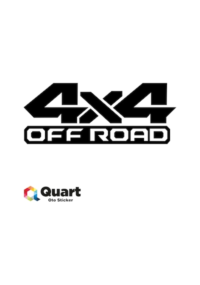 4X4 Off Road Sticker (2 Adet) Oto Sticker