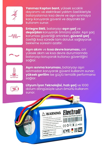 Hiking X8 Pro Uyumlu Batarya Maksimum Kapasite 3500mah Pil