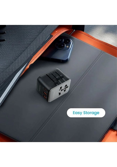Momax UA11W 1 World 20 W 3 Port + AC Şarj Adaptörü Beyaz
