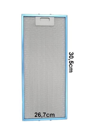 Ade 62843 B Ankastre Davlumbaz Aspiratör Alüminyum Yağ Süzgeç Tel Kaset Filtre 26,7x30,5
