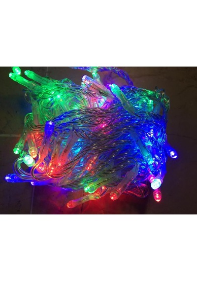 Bahçe Dekoru İçin Sıralı Rgb Led Işık Seli 10mt