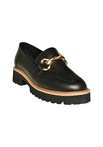 Fox Shoes V944082303 Siyah Hakiki Deri Kalın Taban Tokalı Makosen Günlük Ayakkabı Siyah-hakiki Deri Fox Shoes V944082303 Siyah Hakiki Deri Kalın Taban Tokalı Makosen Günlük Ayakkabı Siyah-hakiki Deri