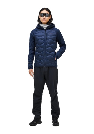 Peak Performance Peak Performance Helium Down Hybrid Hood Erkek Mavi Outdoor Ceketi 18406 Lacivert