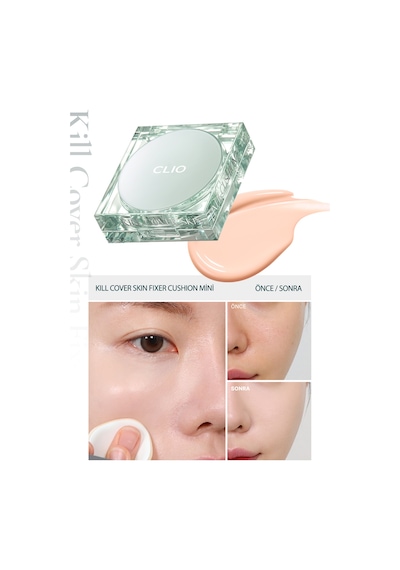 Clıo Kill Cover Skin Fixer Cushion Mini 21c Lingerie Spf50+ Pa+++ 21c Lingerie
