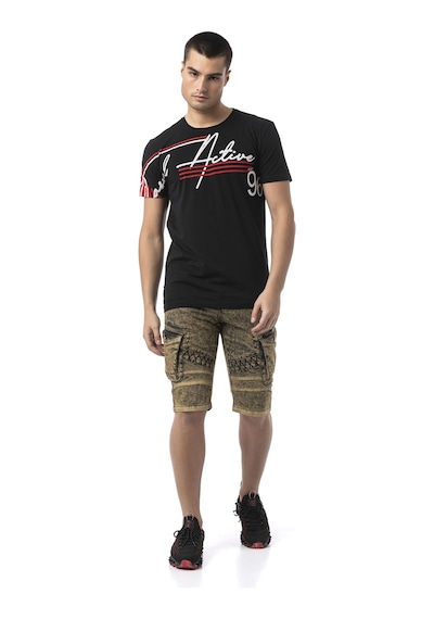 Cipo & Baxx Ct796 King Mode Activated Erkek T-shirt L