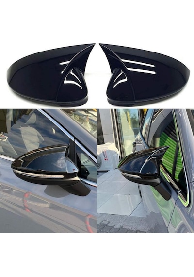 Opel Astra G 98-04 Yarasa Ayna Kapağı P.black