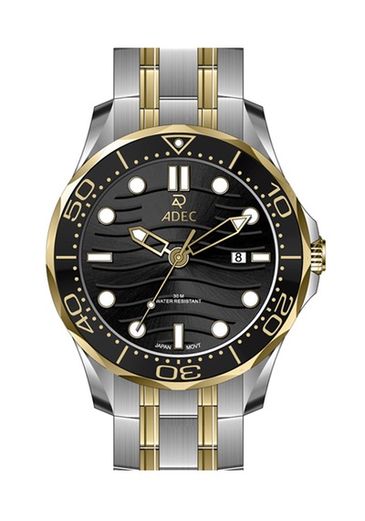 Adec Ag24116-7 Erkek Kol Saati Gold - Gümüş