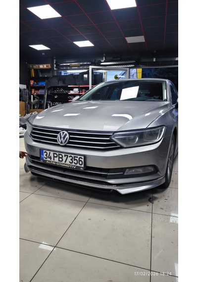 Vw Passat B8 2015-2019 Abt Ön Tampon Eki Karlık Plastik Boyasız
