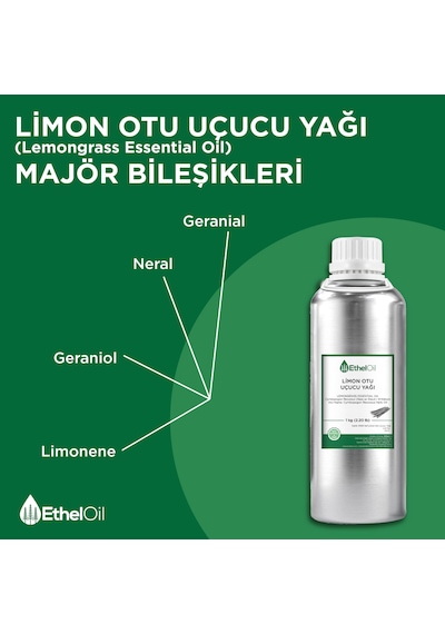 Etheloil Limon Otu Uçucu Yağı 1 KG