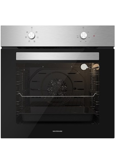 Silverline BO6501X01 - CS5343B01 Siyah Cam Ankastre Set