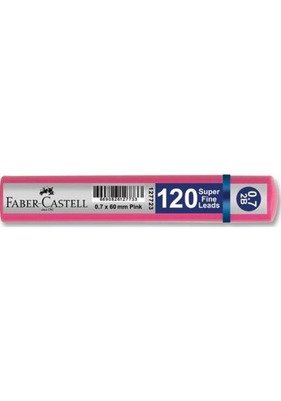 Faber-castell 5090127723000 Grip Min 0.7 2b 60mm. 120'li Pembe Tü