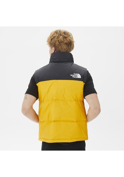 The North Face 1996 Retro Nuptse Erkek Sarı Yelek Düz Nf0a3jqqzu31 Sarı