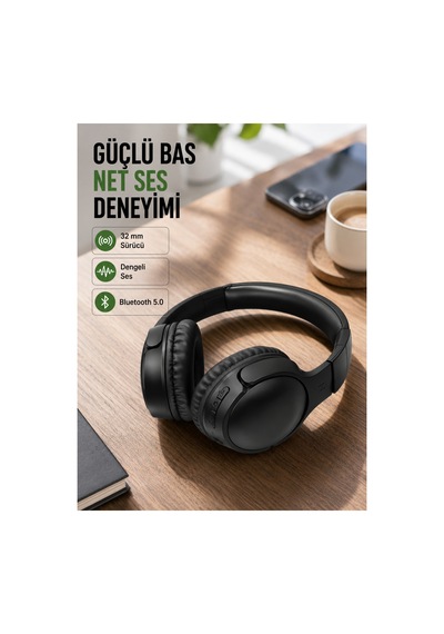 18 Saat Pil Ömürlü Bluetooth Kulaklık Renk
