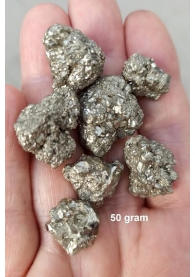 50 Gram Pirit Taşı Doğal Parçalar 506