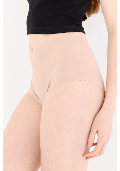 Naphor Shade Dikişsiz Yüksek Bel Slip Külot Ten Ten