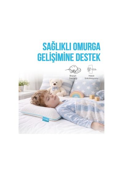 Viscofoam ViscoKidz Ortopedik Çocuk Yastığı Visco Yastık 67.5x33x6cm