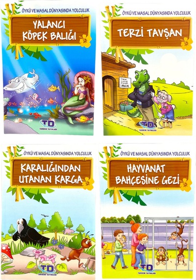 Öykü Ve Masal Dünyası Serisi 8 Kitap Sınav Uygulamalı