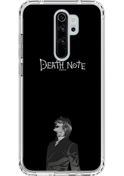 Xiaomi Redmi Note 8 Pro Uyumlu Şeffaf Kılıf Death Note 1 Tasarımlı