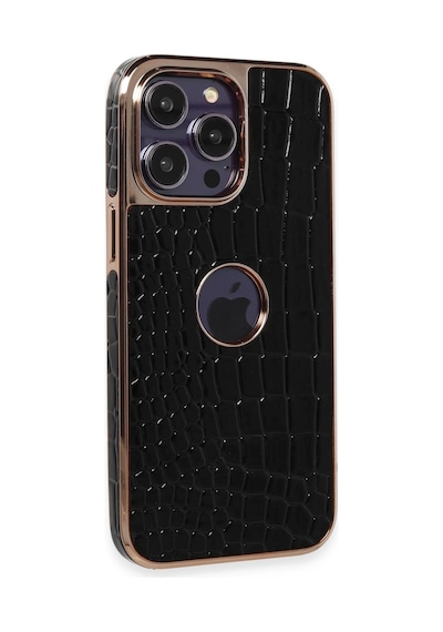 Newface - 771 - Apple Uyumlu iPhone 13 Pro Max Kılıf Snake Kapak - Glblseme - - Siyah