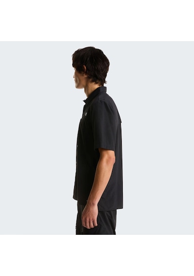 The North Face M Packable Short Sleeve Shırt Erkek Tişört Nf0a8ftqjk31 Siyah