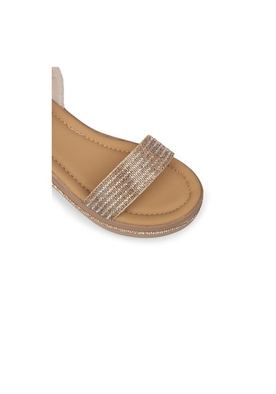 Deery Kadın Bej Platform Sandalet - K0061zbejc01