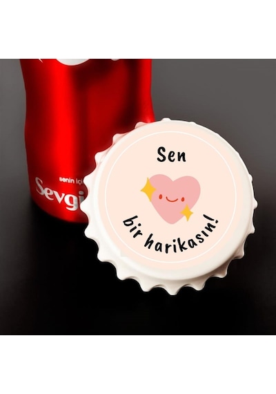 Sen Bir Harikasın Baskılı Magnet Açacak