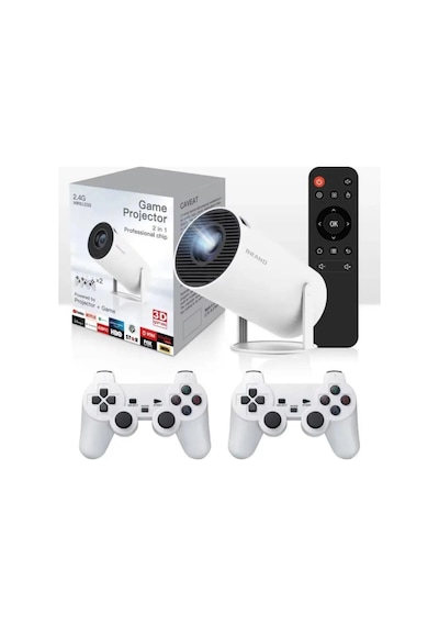 Lordx Projeksiyon Cihazı 4k Projektör+oyun 2in1 Pro Projektör