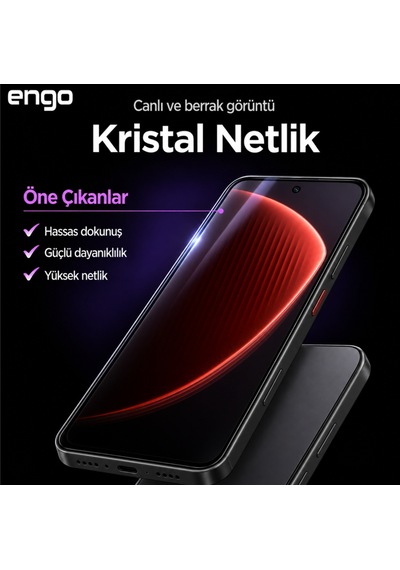 Tecno Pova 8 Pro 5g İle Uyumlu Ekran Koruyucu Nano Parlak 9h Kırılmaz Esnek Cam Çizilmeye Dayanıklı Şeffaf