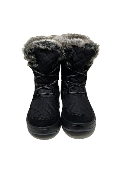 Bot Kadın Diğer 6305r 41j Jacalu Textile Upper And Leather-pu Sole Black Siyah