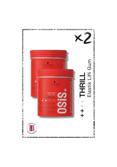 Thrill Lifli Gum Saç Şekillendirici 100ml 2'li Paket, S4045787999501