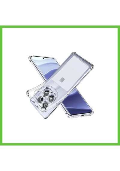Bezos Redmi Note 14 Pro 4g Uyumlu Kılıf Kart Şeffaf Silikon - Şeffaf Dmc
