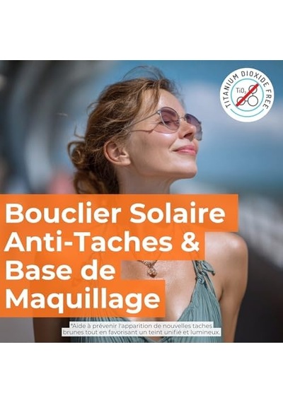Minoris Leke Karşıtı Güneş Kremi Losyonu Spf 50+, Organik, Doğal & Mineral İçerikli, Hassas Ciltler İçin, Hipoalerjenik, Vegan, Suya Dayanıklı, Geniş Spektrumlu, Makyaj Bazı Olarak Uygun,
