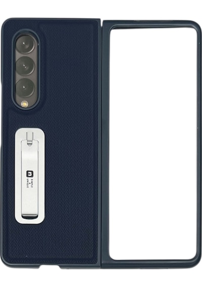 Nettech Samsung Galaxy Z Fold 4 Uyumlu Nt-n035 Arka Koruma Kılıf - Kahverengi Kahverengi