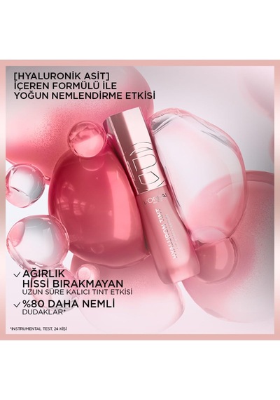 L'oreal Cosmetics Hyaluron Lip Tint - 601 Worth It Diğer