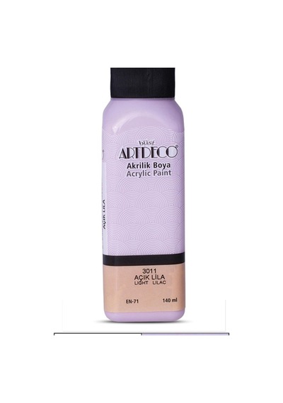 Akrilik Boya 140 Ml Açık Lila Y-070r-3011 Ozelalan1