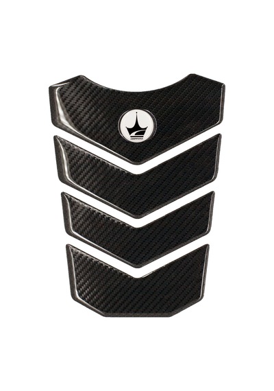 Grippatch Yamaha, Bmw, Honda Motosikletler İle Uyumlu Kaydırmaz 6d Karbon Tank Pad, Tank Girp Gc02